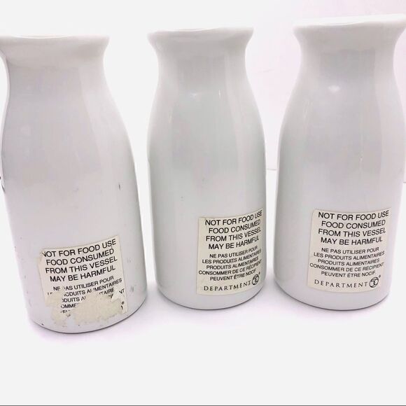 Dept 56 “Bundle of Joy” Mini Ceramic Vases – Set of 3 - Picture 4 of 5